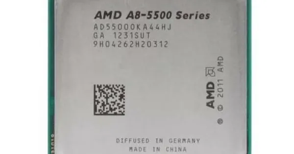Processador gamer AMD A8-5500 AD5500OKA44HJ de 4 núcleos e 3.7GHz de frequência com gráfica integrada