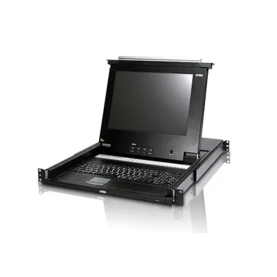Aten 8/16 Port PS/2 Slideaway LCD KVM Switch CL1208