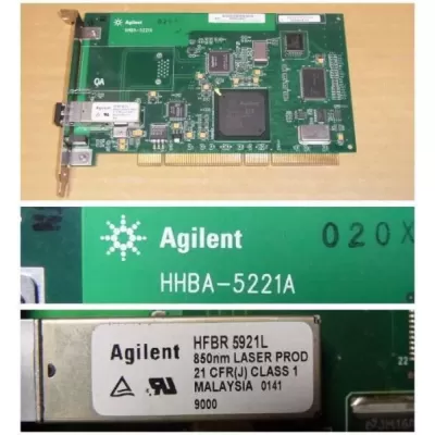 Agilent HHBA-5221A 2GB PCI Fibre Channel Adapter 5184-4652