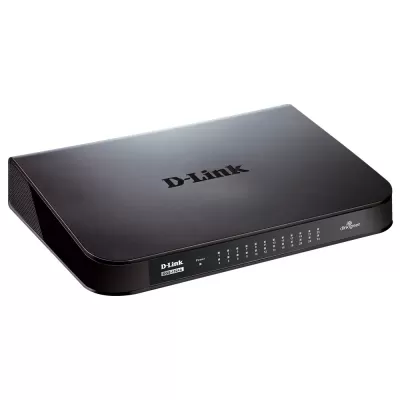 D-Link 24-Port Fast Ethernet Unmanaged Switch DES-1024A