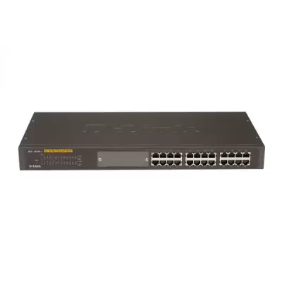 D-Link DES-1024R+ 24-Port Unmanaged Network Switch