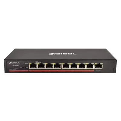 Digisol 8‑Port Fast Ethernet Unmanaged Switch DG-FS1009PF-A