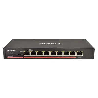 Digisol 8‑Port Fast Ethernet Unmanaged Switch DG-FS1009PF-A