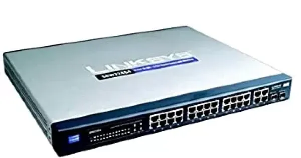 Commutateur Réseau Linksys SR224 24 Ports 10/100 – Occasion – Livraison Offerte