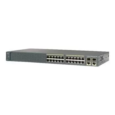 Cisco Catalyst 24 Ports Managed Switch WS-C2960+24LC-S