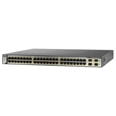 Cisco Catalyst 48 Ports Managed Switch WS-C3750-48TS-E