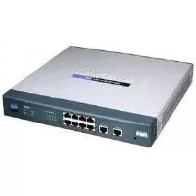 Cisco Rv082 8 Port Fast Ethernet VPN Router Linksys 10/100 Mbps Switch