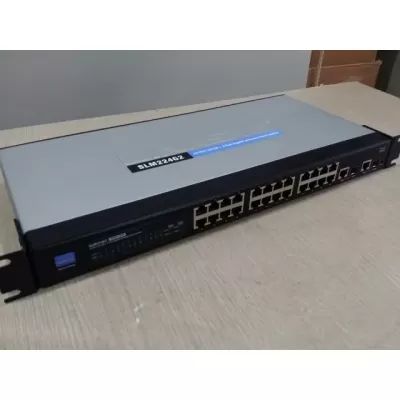 Cisco SLM224G2 24-port 10/100 Smart Switch + 2 Combo Gigabit SFP Ports