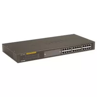D-Link DES-1024R 24-Port Unmanaged 10/100 Fast Ethernet Switch w/ Module