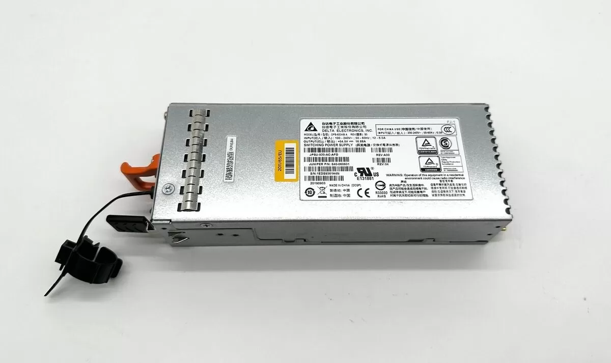 Juniper SRX380 920W Power Supply DPS-920ABA 640-060601 JPSU-920-AC-AFO