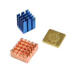 Raspberry Pi 3 IN 1 Heat Sink Set B with RPI Logo