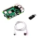Combo of Raspberry Pi 4 Model-B with 2 GB RAM + Micro-HDMI Cable + Micro-USB to C type Converter Combo of Raspberry Pi 4 Model-B with 2 GB RAM + Micro-HDMI Cable + Micro-USB to C type Converter