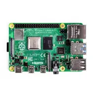 Combo of Raspberry Pi 4 Model-B with 2 GB RAM + Micro-HDMI Cable + Micro-USB to C type Converter