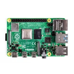 Combo of Raspberry Pi 4 Model-B with 2 GB RAM + Micro-HDMI Cable + Micro-USB to C type Converter