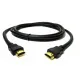 HDMI to HDMI Cable 0.5 Meter Flat Pure Copper Black