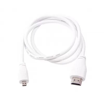 Official Micro-HDMI Male to Standard HDMI Male Cable for Raspberry Pi