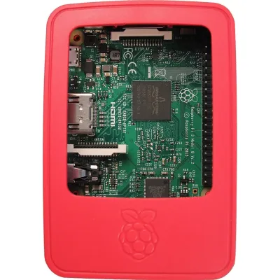 Official Raspberry Pi 3 Case of Raspberry Pi 3 Model B and B plus Red-White