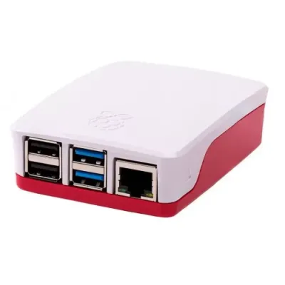 Official Raspberry Pi 4 Case-Red-White