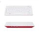 Official Raspberry Pi Keyboard White Red