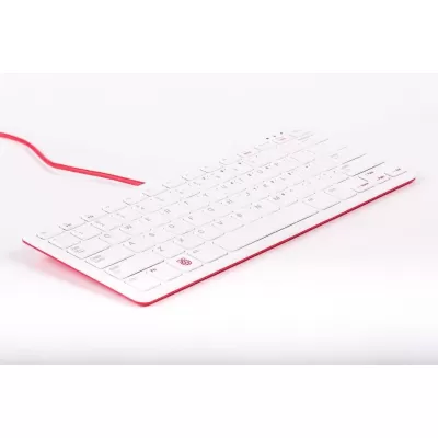 Official Raspberry Pi Keyboard White Red