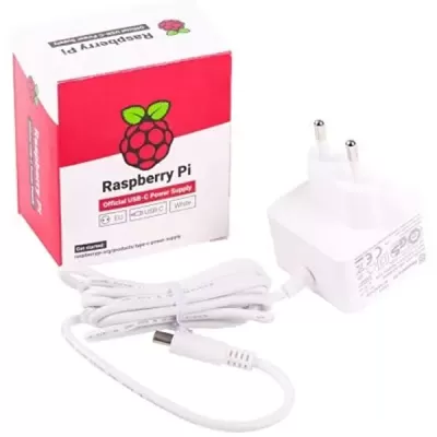 Official USB type-C 15.3W Power Supply For Raspberry Pi 4