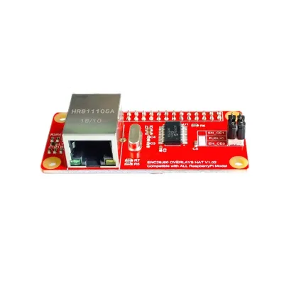 PI ZERO/ZERO W ENC28J60 Internet Module Supporting all RPI Board