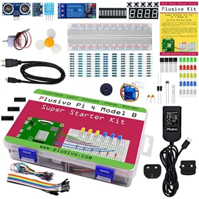 Plusivo Pi 4 Super Starter Kit without Raspberry Pi Plusivo Pi 4 Super Starter Kit without Raspberry Pi