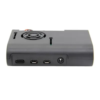 Raspberry Pi 4 Black Compact ABS Case