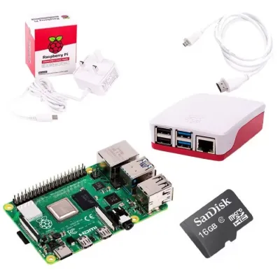 Raspberry Pi 4 Model B 1GB Starter Kit