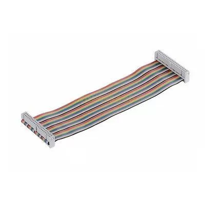 Raspberry Pi 40 Pin Colorful Rainbow GPIO Female to Female Cable 20CM