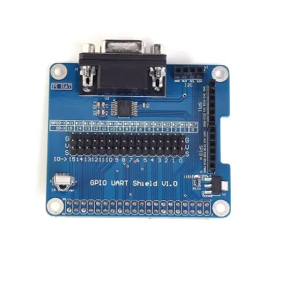 Raspberry Pi GPIO UART HAT Shield V1.0