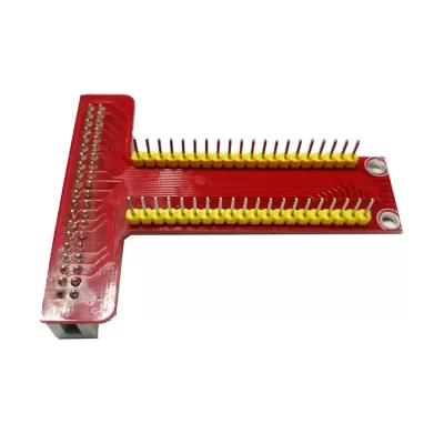 T Type GPIO Breakout board with 40 pin Cable and 400pt Breadboard for Raspberry Pi 3