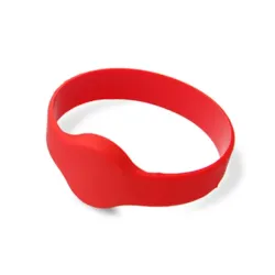 Silicone Wristband RFID Bracelet Tag For Access Control Swimming Pool And Marathon