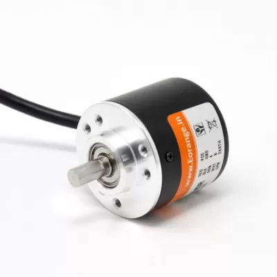 Orange 100 PPR 2-Phase Incremental Optical Rotary Encoder