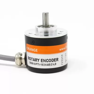 Orange 1024PPR ABZ 3-Phase Incremental Optical Rotary Encoder