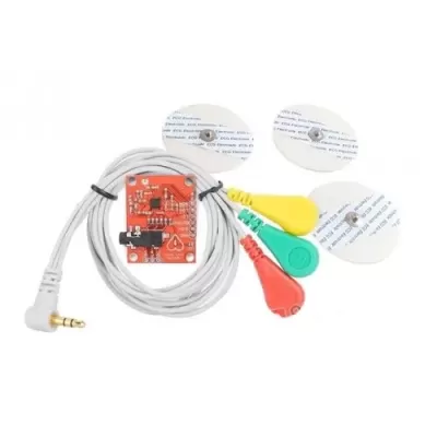 Heart Rate Monitor Kit with AD8232 ECG sensor module Good Quality
