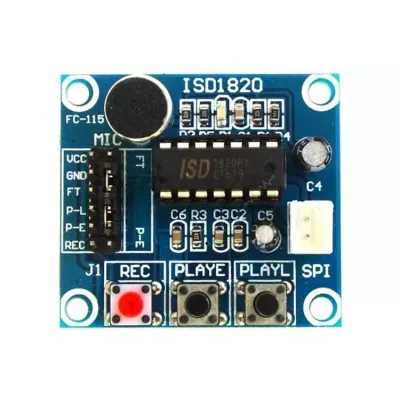 ISD1820 Sound Voice Board Recording Module