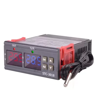 STC- 3018 Dual Digital Temperature Controller Thermostat