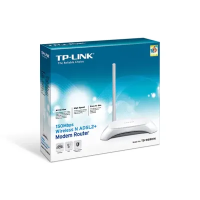 TP Link Router 150MBPS Wireless N ADSL2+ Modem