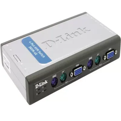 D-Link DKVM-4K 4 Ports PS/2 KVM Switch