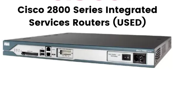 Cisco 2800 Series 2811 Integrated Services Router (Refurbished)