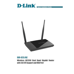 D-Link DIR-825 MU-MIMO Gigabit Wireless Router