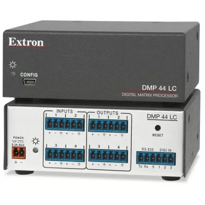 Extron DMP 44LC 4x4 Digital Matrix Processor Fair No Adapter