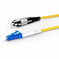 Optical Fiber Patch Cable FC UPC LC UPC Single Mode OS2 Simplex LSZH 10MTR