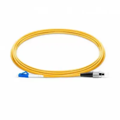 Optical Fiber Patch Cable FC UPC LC UPC Single Mode OS2 Simplex LSZH 10MTR