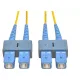 SC to SC Multimode Duplex Fiber Patch cord 3Mtr Systimax New