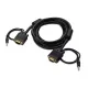 VGA Monitor Cable with 3.5mm Stereo Audio 6 Feet (2Mtr)