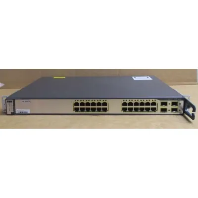 Cisco WS-C3750G-24TS-S Catalyst 3750G 24x GE 4x 1G SFP IP Base Managed Stackable 24 ports L3 Switch