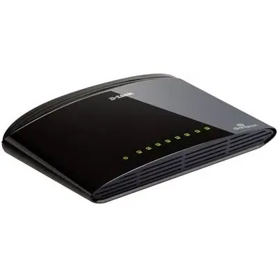 D-Link DES-1008D Network switch 8 ports 100 Mbps