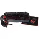 Meetion Keyboard Mouse and Headset MT-C500 USB Backlit Gaming Combo Kits 4 in 1
